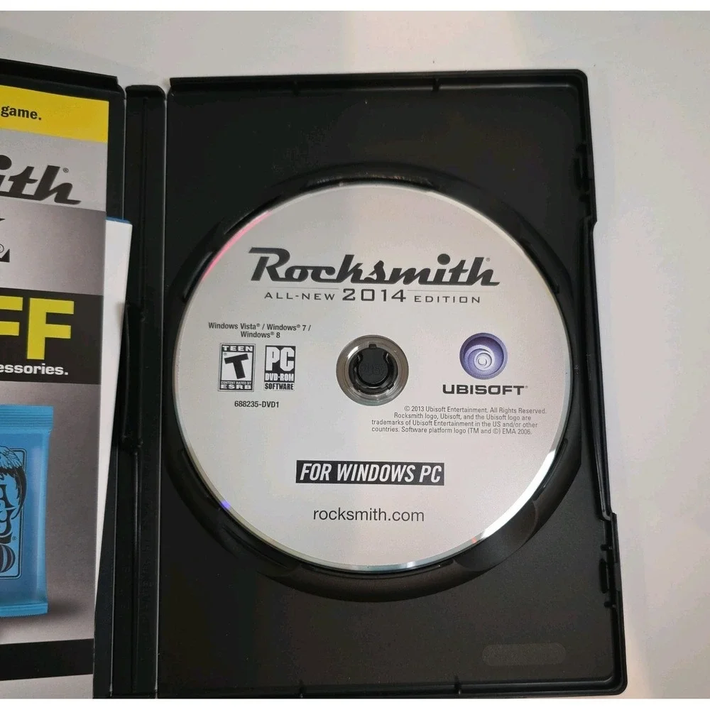 Rocksmith 2014 Edition (Windows/Mac) - MAC & WINDOWS DVD